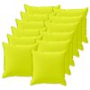 vidaXL Housse de coussin 12 pc HOUTEN Vert vif. 40 x 40 cm Polyester