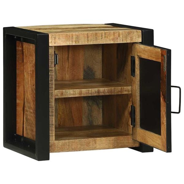 vidaXL Cabinet de Salle de Bain Marron Bois de manguier massif