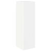 vidaXL Ensemble de meuble TV mural Montage mural 6 pcs Blanc brillant