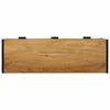 vidaXL Meuble TV Marron 100 x 35 x 50 cm Bois d'acacia massif