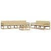 vidaXL Ensemble de canap&eacute;s d'ext&eacute;rieur 8 pc Blanc et Beige