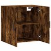 vidaXL Armoire murale ch&ecirc;ne fum&eacute; 60x31x60 cm bois d'ing&eacute;nierie