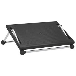 vidaXL Repose-pied Noir 45x40x13,5 cm