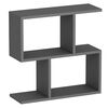 Homemania Table basse Ecrin 60x20x59,4 cm Anthracite