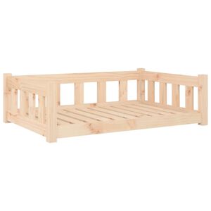 vidaXL Lit pour chien 95,5x65,5x28 cm bois de pin solide