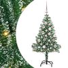 vidaXL Arbre de No&euml;l artificiel floconn&eacute; de neige avec lumi&egrave;re LED