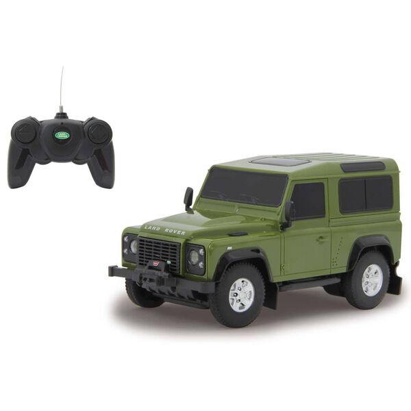 JAMARA Voiture t&eacute;l&eacute;command&eacute;e Land Rover 1:24 Vert
