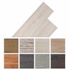 vidaXL Planches de sol 18 pcs Blanc 5,26 m&sup2; PVC