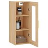 vidaXL Armoire murale ch&ecirc;ne sonoma 34,5x34x90 cm