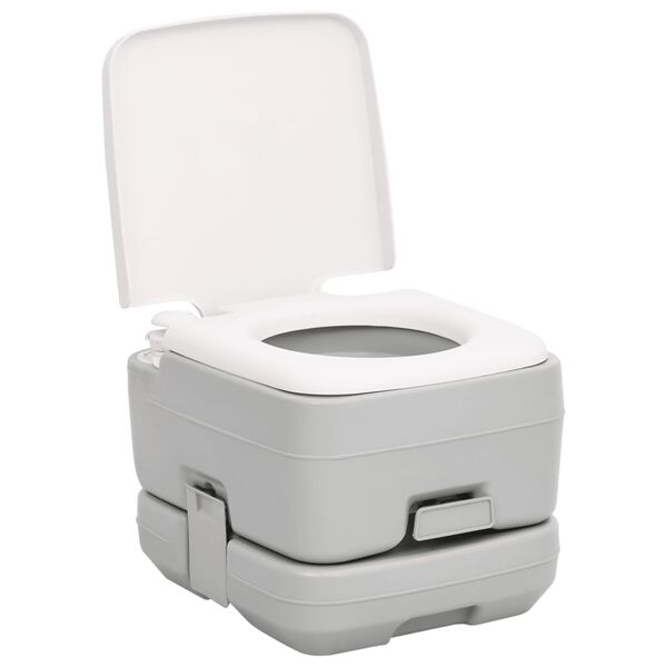 vidaXL Ensemble de toilette et support de lavage des mains de camping