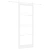 vidaXL Porte coulissante ORKDAL Blanc 93 x 232 cm
