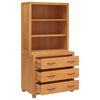 vidaXL Ensemble de meubles de rangement Marron Bois d'ing&eacute;nierie