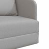 vidaXL Canap&eacute;-Lit 60cm Gris nuage tissu