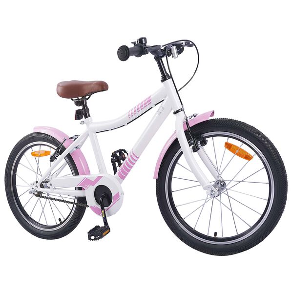 vidaXL V&eacute;lo pour Enfants 18 Pouces pour les 5-7 ans Rose clair