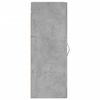 vidaXL Armoire murale gris b&eacute;ton 34,5x34x90 cm