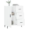 vidaXL Buffet blanc 69,5x34x90 cm bois d'ing&eacute;nierie