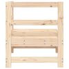 vidaXL Canapé d'angle de jardin bois de pin massif