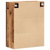 vidaXL Armoire murale vieux bois 69,5x34x90 cm