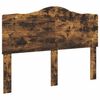 vidaXL Lit de Rangement Ch&ecirc;ne fum&eacute; 160 x 200 cm Bois d'ing&eacute;nierie