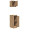 vidaXL Armoires garage 2 pcs ch&ecirc;ne artisanal bois d'ing&eacute;nierie