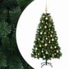 vidaXL Sapin de No&euml;l artificiel avec boule de No&euml;l 120 cm 150 LED