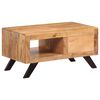vidaXL Table basse 90x50x45 cm Bois d'acacia massif