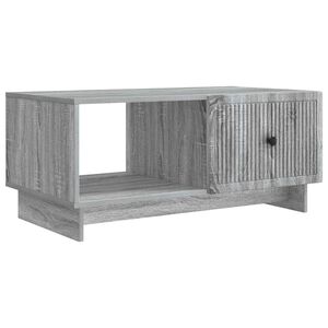 vidaXL Table basse Sonoma gris 90 x 50 x 40 cm Bois d'ing&eacute;nierie