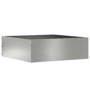 vidaXL Bordure de Pelouse 40 x 40 x 13 cm Acier galvanis&eacute; Argent&eacute;