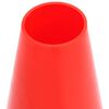 vidaXL Cônes de signalisation réfléchissants 20pcs Rouge et blanc 50cm