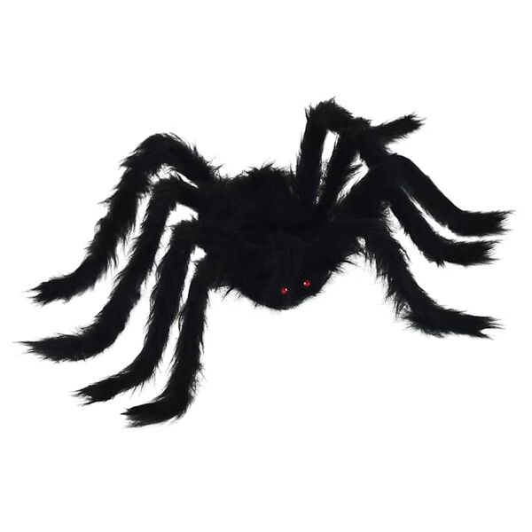 vidaXL Décoration Araignée Halloween 6 pcs Noir 75 cm