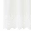 vidaXL Rideau en Dentelle avec des rideaux Blanc 220x150cm Polyester