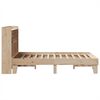 vidaXL Cadre de lit sans matelas 135x190 cm bois de pin massif