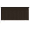 vidaXL Store roulant d'ext&eacute;rieur 305 (l) x 140 (H) cm marron HDPE