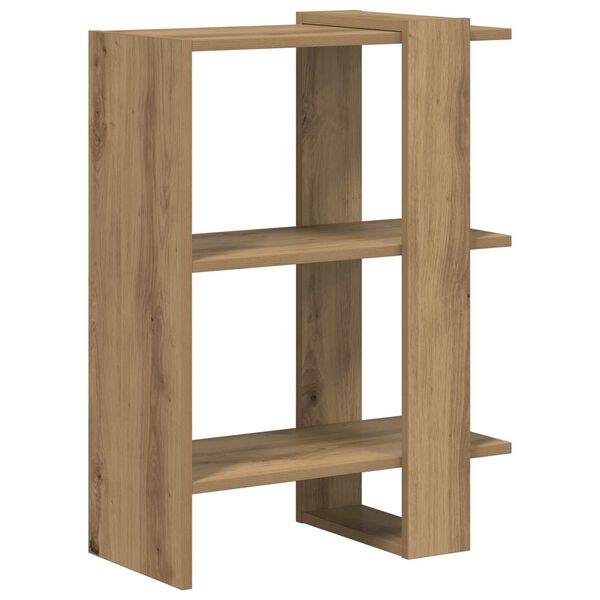 vidaXL &Eacute;tag&egrave;re Ch&ecirc;ne artisanal 52 x 25 x 71,5 cm Bois d'ing&eacute;nierie