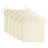 vidaXL Chaises de jardin empilables avec coussins lot de 6 Teck solide