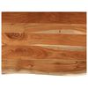 vidaXL Comptoir de salle de bain 80x60x3,8 cm rectangulaire acacia