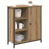 vidaXL Buffet Chêne artisanal 70 x 30 x 80 cm Bois d'ingénierie