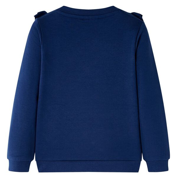 Sweatshirt pour enfants bleu marine 92