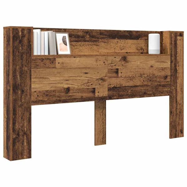 vidaXL T&ecirc;te de lit Bois ancien 180 x 17 x 104,5 cm Bois d'ing&eacute;nierie