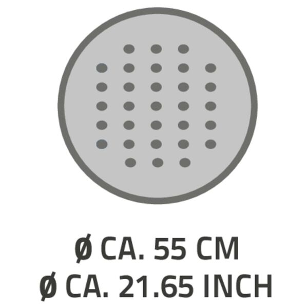 RIDDER Tapis de douche antid&eacute;rapant Tecno Gris