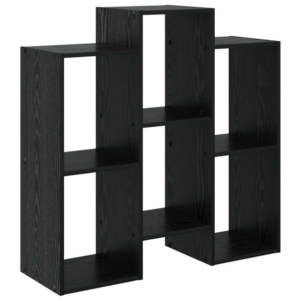 vidaXL Buffet Ch&ecirc;ne noir 90 x 30 x 90 cm