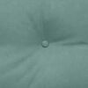vidaXL Coussin de Dos Vert Mer 100 x 24 x 50 cm Velours