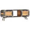 vidaXL Meuble TV 120x30x42 cm Bois massif de manguier