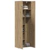 vidaXL Armoire de rangement chêne artisanal 70 x 42,5 x 225 cm