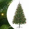 vidaXL Sapin de No&euml;l avec 300 LED avec support Vert 180 cm PE