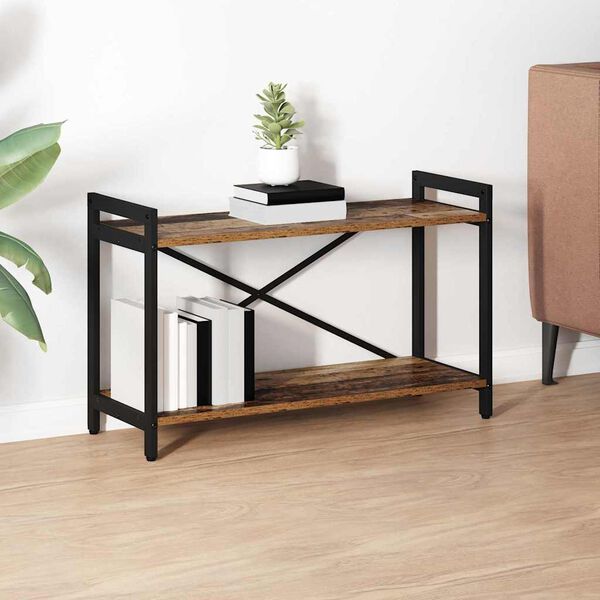 vidaXL &Eacute;tag&egrave;re Bois ancien 40 x 30 x 85 cm Bois d'ing&eacute;nierie