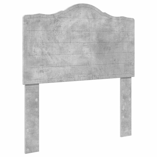 vidaXL T&ecirc;te de lit Gris b&eacute;ton 75 cm Bois d'ing&eacute;nierie