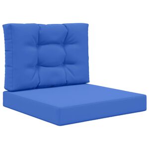 vidaXL Coussin de canap&eacute; d'ext&eacute;rieur Polyester Bleu royal 60 x 60 cm