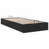 vidaXL Cadre de lit ottoman sans matelas noir 100x200 cm velours