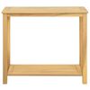 vidaXL Table console de jardin Acacia clair 80 x 35 x 75 cm